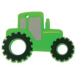 Прорезыватель для зубов Lindo Трактор зеленый (LI 328-41)