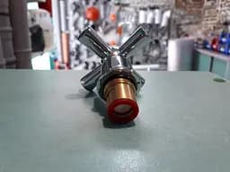 Кран-букса керамічна Zegor WOT-722 з ручкою блістер пара 30412 - мініатюра 3