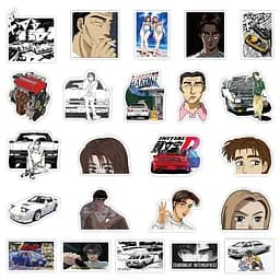 Стікерпак GeekLand Initial D 50 штук - мініатюра 5