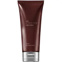Шампунь-гель для душу Avon для чоловіків Attraction Awaken