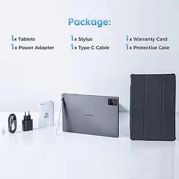 Планшет Oukitel OKT3 10.51` FHD /8GB/256GB/ T616 /8250mAh/ 16+8Мп /Dual SIM/ LTE /Чохол+Стилус/ Grey - мініатюра 6