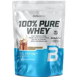 Протеїн BiotechUSA 100% Pure Whey Сaramel-capuccino Карамель-капучино 400 г