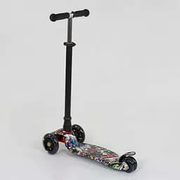 Самокат дитячий Best Scooter 59х17х26 см Чорний 000231508 - мініатюра 5