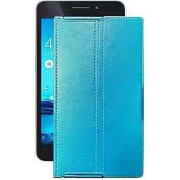 Чехол StatusCASE из экокожи для планшета Asus MeMo Pad 7 ME375Cl Голубой