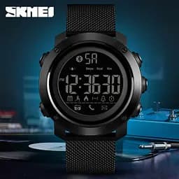 Спортивний годинник Skmei Smart 1462 Revolution смарт-годинник Чорний - мініатюра 3