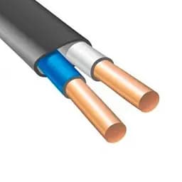 Кабель ВВГп нг 2х6 "ДКЗ" Гост (Сертификат соответствия ГОСТУ)