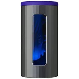 Смарт мастурбатор Lelo Hex F1S V2 Blue, вібрації, технологія Sensonic, гра у додатку