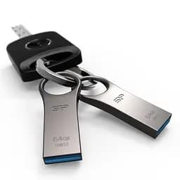 USB флеш накопичувач Silicon Power 64GB Jewel J80 Titanium USB 3.0 (SP064GBUF3J80V1T) - мініатюра 2