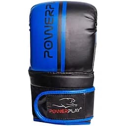 Рукавиці боксерські Power Play 3025, Black/Blue - S - мініатюра 2