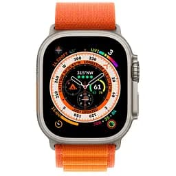 Смарт-годинник Apple Watch Ultra 49mm Titanium Case with Orange Alpine Loop Large [MQEV3/MQFM3] [73821] - мініатюра 2