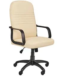 Кресло Чинция Пластик Кожзам серый