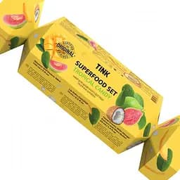 Подарунковий набір Tink Superfood Set Tropical Candy: гель для душу, 150 мл + зволожуючий крем для рук, 45 мл + бальзам для губ, 15 мл - мініатюра 2