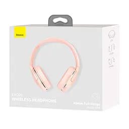 Навушники бездротові накладні Baseus D02 Pro Encok Wireless headphone до 50 годин (NGTD010304) рожеві - мініатюра 2