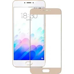 Захисне скло Mocolo 2.5D Full Cover Tempered Glass Meizu MX6 Gold