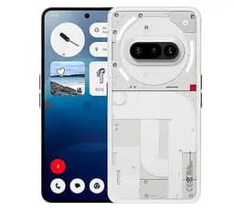 Смартфон Nothing Phone (3a) 6.77" 8/128ГБ, 2SIM, 5000 мАг, білий