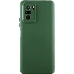 Чехол Silicone Cover Lakshmi Full Camera (AAA) для Xiaomi Redmi Note 10 / Note 10s / Poco M5s Зеленый / Cyprus Green