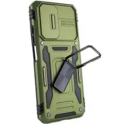 Ударостійкий чохол Camshield Army Ring для Xiaomi Redmi 9A Оливковий / Army Green - мініатюра 3
