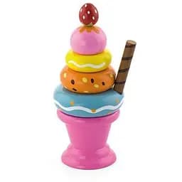Игровой набор Viga Toys Мороженое с фруктами. Клубничка" (51321)