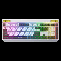 Клавіатура Hator Icefall RGB White (HTK405UA) - мініатюра 1