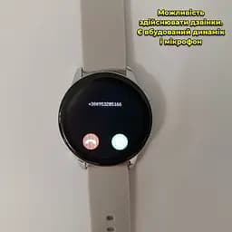 Смарт годинник T2 Pro Active 2 Bluetooth, встановлення свого фону, прийняття/здійснення дзвінків Белый - мініатюра 3