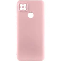 Чехол TPU GETMAN Liquid Silk Full Camera для Xiaomi Redmi 9C Розовый / Pink
