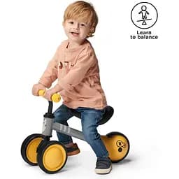 Каталка-біговел Kinderkraft Cutie рожева(00-00158783) - мініатюра 8