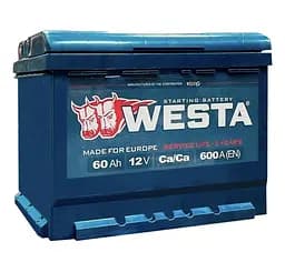 Автомобільний акумулятор WESTA 60 Ah / 600 A Premium L лівий плюс (242x175x190) WPR601 - мініатюра 3