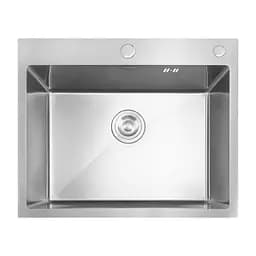 Кухонна мийка Mixxus MH5843 Nano-Silver нержавіюча сталь MX1930, Нержавіюча сталь