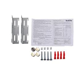 Радіатор сталевий панельний Kalite 33 низ/справа 300x1500 (без INNER) 000022657, Білий - мініатюра 2