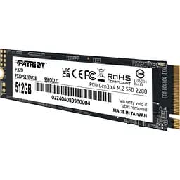 Накопичувач SSD M.2 2280 512GB Patriot (P320P512GM28) - мініатюра 3