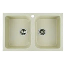 Кухонная мойка Platinum 7648W TWIN (SP000024930)