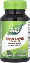 Рибофлавін Nature's Way Riboflavin, 100 капсул