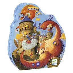 Пазл Djeco Лицар і Дракон, 54 елемента (DJ07256)