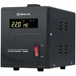 Стабілізатор напруги Real-El STAB ENERGY-1000 (EL122400012)