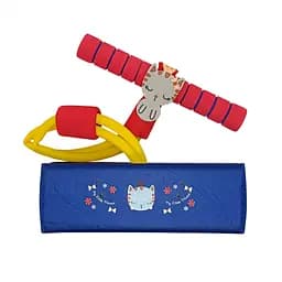 Дитячий джампінг 67942(Dark-Dlue) підсвічування, пискавка