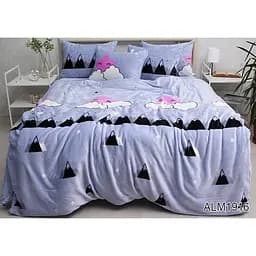 Комплект постільної білизни TAG Tekstil мікрофібра Євро 000267715 (ALM1916)