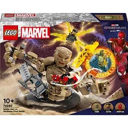 Конструктор LEGO Super Heroes Человек-паук vs. Песчаный человек: Решающая битва 347 детали (76280)