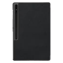 Чохол-книжка на планшет Samsung Galaxy Tab S8 Ultra X900/X906/S9 Ultra (SM-X910/X916B/X918U)/S10 Ultra (SM-X920/X926), Smart Case, black, підставка для планшета 14.6 , шкіряний, мікрофібра, на магніті, ArmorStandart (ARM61445) - мініатюра 2