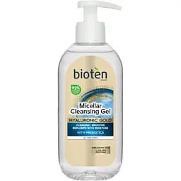 Очищувальний міцелярний гель для обличчя Bioten Hyaluronic Gold Micellar Cleansing Gel 200 мл