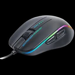 Миша REAL-EL RM-747 RGB Black (EL123200028)