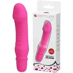 Вибратор Pretty Love Stev 13.5 см розовый
