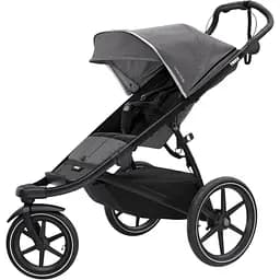 Дитяча коляска Thule Urban Glide 2 Grey Melange з люлькою (TH 10101965) - мініатюра 2