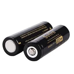 Акумулятор 14500 / AA Sofirn 900 mAh пальчиковий літій-іонний Li-Ion 3.7V Випуклий плюс (19302) - мініатюра 3