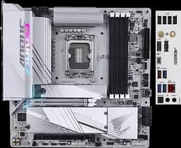 Материнська плата Gigabyte B760M Aorus Elite X AX LGA 1700 (B760M AORUS ELITE X AX) Б/В
