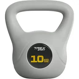 Гиря виниловая Trex Sport TX-010CKB 10 кг серая