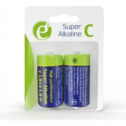 Батарейка EnerGenie Super Alkaline C/LR14 BL 2 шт (EG-BA-LR14-01)