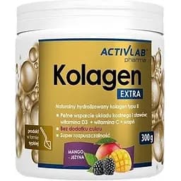 Препарат для суглобів і зв'язок ActivLab Kolagen Extra, 300 грам - Ожина-манго