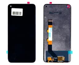 Дисплей Xiaomi Mi11 Lite 4G/Mi 11 Lite 5G/11 Lite 5G NE AMOLED чорний + рамка