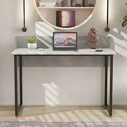 Стіл письмовий Скай Ferrum-decor 75x120x60 Чорний метал ДСП Бетон 16 мм (FRD-106657)