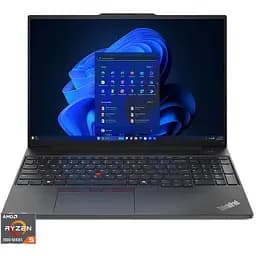 Ноутбук Lenovo 16'' ThinkPad E16 Gen 2,IPS,5 7535HS 4.55GHz,32GB DDR5,1 TB,Radeon,Без ОС